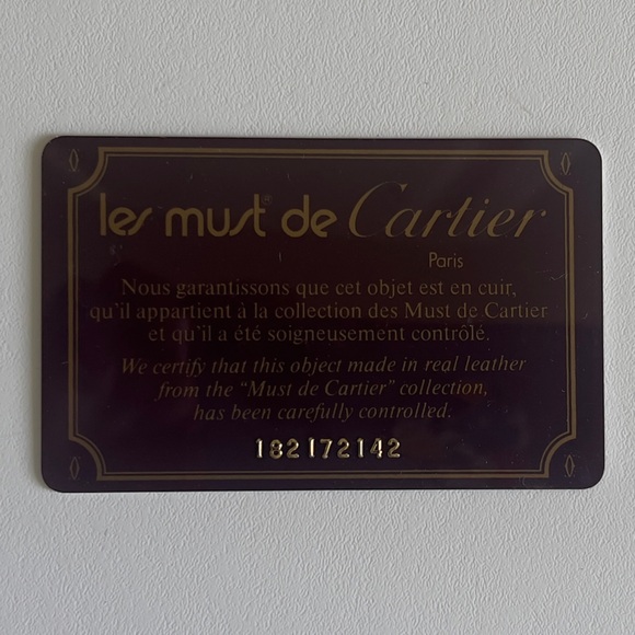 Cartier Vintage Mint Suede Purse from Paris - Picture 2 of 12